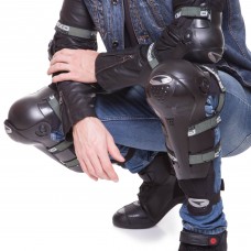 Комплект мотозахисту AXO M-4575 (коліно, гомілка, передпліччя, лікоть) чорний
