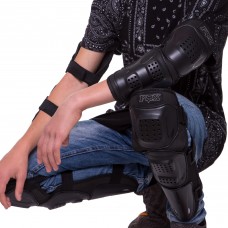 Комплект мотозахисту FOX M-6337 (коліно, гомілка, передпліччя, лікоть) чорний
