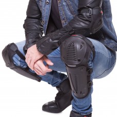 Комплект мотозахисту Pro Biker P-09 (коліно, гомілка, передпліччя, лікоть) чорний