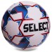 Мяч футбольный SELECT BRILLANT SUPER FB-0550 №5 PVC клееный белый-синий