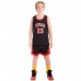Форма баскетбольная подростковая NB-Sport NBA CHICAGO 23 BA-0929 M-2XL черный-красный