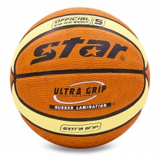 Мяч баскетбольный STAR ULTRA GRIP JMC05000Y №5 PU оранжевый-желтый
