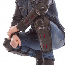 Комплект мотозахисту TAO-TRAIL MS-1232 (коліно, гомілка, передпліччя, лікоть) чорний