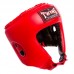Шлем боксерский открытый кожаный TWINS HGL-8 M-XL цвета в ассортименте