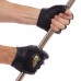 Перчатки для кроссфита и воркаута кожаные SPORT WorkOut SP-Sport BC-121 S-L черный