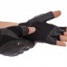 Перчатки для кроссфита и воркаута кожаные SPORT WorkOutSP-Sport BC-4381 L-XL черный