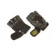 Перчатки для кроссфита и воркаута кожаные Zelart WorkOut ZG-3602 XS-XL черный