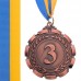 Медаль спортивная с лентой SP-Sport PREMIER C-6861 золото, серебро, бронза