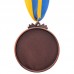 Медаль спортивна зі стрічкою SP-Sport FORCE C-6863 золото, срібло, бронза