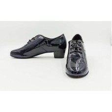 Туфли латина для мальчиков Zelart D303 35-39 черный