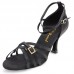 Туфли для латины F-Dance LD2006-BK размер 36-40 черный