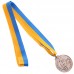 Медаль спортивна зі стрічкою SP-Sport Біг C-7014 золото, срібло, бронза