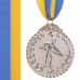Медаль спортивная с лентой SP-Sport Бильярд C-7017 золото, серебро, бронза
