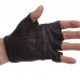 Перчатки спортивные кожаные Zelart WorkOut ZB-01049 L-XXL черный