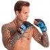 Рукавиці для змішаних єдиноборств MMA шкіряні TWINS GGL-4 M-XL кольори в асортименті