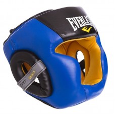 Шлем боксерский с полной защитой кожаный EVERLAST EV-016 M-XL цвета в ассортименте