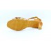 Туфли для латины Zelart OB-2006-BG размер 35-38 бронзовый