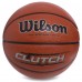 М'яч баскетбольний гумовий WILSON CLUTCH 295 WTB1434XB №7 коричневий