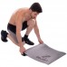 Коврик для фитнеса и йоги Zelart FI-2580 1,2мx0,60мx8мм серый-черный