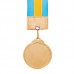 Медаль спортивна зі стрічкою SP-Sport Настільний теніс C-H8566 золото, срібло, бронза