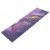 Килимок для йоги Замшевий Record FI-5662-37 розмір 183x61x0,3см фіолетовий-бузковий з принтом Всесвіт