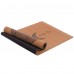 Коврик для йоги пробковый каучуковый с принтом Record FI-7156-9 1,83мx0,61мx4мм коричневый