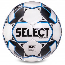 М'яч футбольний SELECT CONTRA IMS №5 білий-чорний