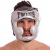 Шлем боксерский с полной защитой кожаный TWINS FHGL-3-TW S-XL цвета в ассортименте