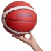 М'яч баскетбольний Composite Leather №7 MOLTEN B7G3200-1 помаранчевий-синій