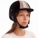 Шлем для верховой езды SP-Sport BC-908-1 54 черный-белый
