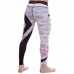 Компрессионные штаны тайтсы для спорта VNM 9620 M-2XL черный-серый