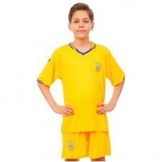 Форма футбольна дитяча SP-Sport УКРАЇНА 2019 CO-8173 XS-XL жовтий