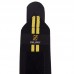 Напульсник эластичный для фиксации запястья Zelart TA-2645 2шт черный-желтый