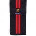 Бинти на коліна для присідань Zelart TA-2646 2шт чорний-червоний