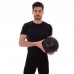 М'яч медичний слембол для кросфіту Zelart SLAM BALL FI-2672-10 10кг чорний