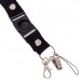 Шнурок для ключів на шию ARAI MSP-Sport M-4559-24 50см чорний