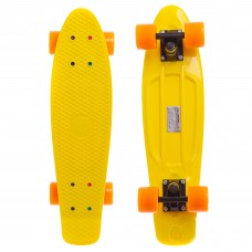 Скейтборд Пенни Penny COLOR POINT SK-403-3 желтый-черный-оранжевый