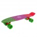 Скейтборд Пенни Penny FISH COLOR SK-402-1 зеленый-фиолетовый-красный