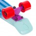 Скейтборд Пенни Penny FISH COLOR SK-402-3 красный-голубой-бирюзовый