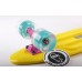 Скейтборд Пенни Penny LED WHEELS FISH SK-405-1 желтый-розовый-синий