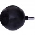 Гиря прогумованна з хромованою ручкою Zelart ТА-5162-32 вага 32кг чорний