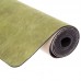 Коврик для йоги Замшевый Record FI-5662-49 размер 1,83мx0,61мx3мм зеленый