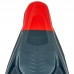 Ласти для тренувань в басейні короткі із закритою п'ятою SPEEDO BIOFUSE TRAINING 8088413991 розмір 37-48 чорний-червоний