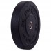 Диски (блини) бамперні для кросфіту Zelart Bumper Plates TA-2676-20 51мм 20кг чорний