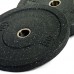 Блины (диски) бамперные для кроссфита Record RAGGY Bumper Plates ТА-5126- 5 51мм 5кг черный
