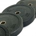 Блины (диски) бамперные для кроссфита Record RAGGY Bumper Plates ТА-5126-20 51мм 20кг черный