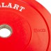 Блины (диски) бамперные для кроссфита Zelart Z-TOP Bumper Plates ТА-5125-5 51мм 5кг красный