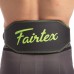 Пояс атлетический кожаный FAIRTEX 165103 ширина-15см размер-S-XL черный