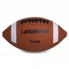 М'яч для регбі LEGEND FB-3286 №7 PU коричневий