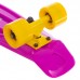 Скейтборд Пенни Penny SK-401-18 фиолетовый-желтый-желтый